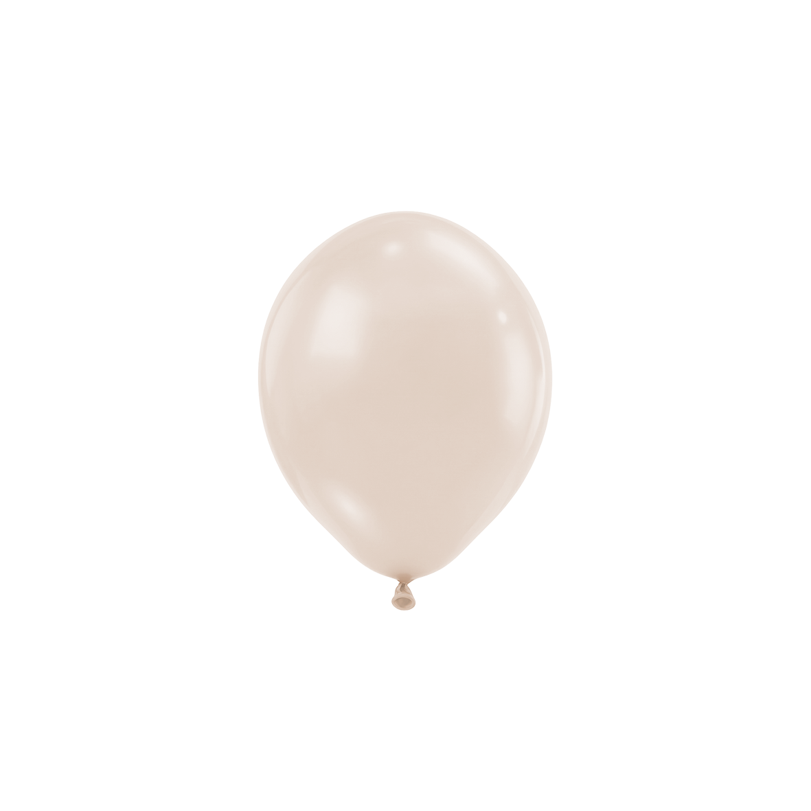 50 Ballons - Ø 12 cm - Crème Pastel Crépuscule