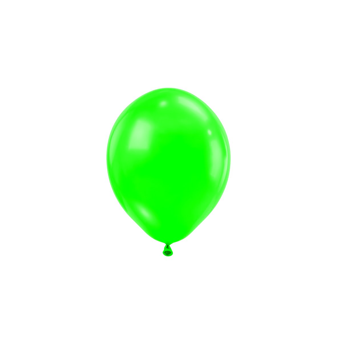 50 Ballons - Ø12 cm - Vert néon