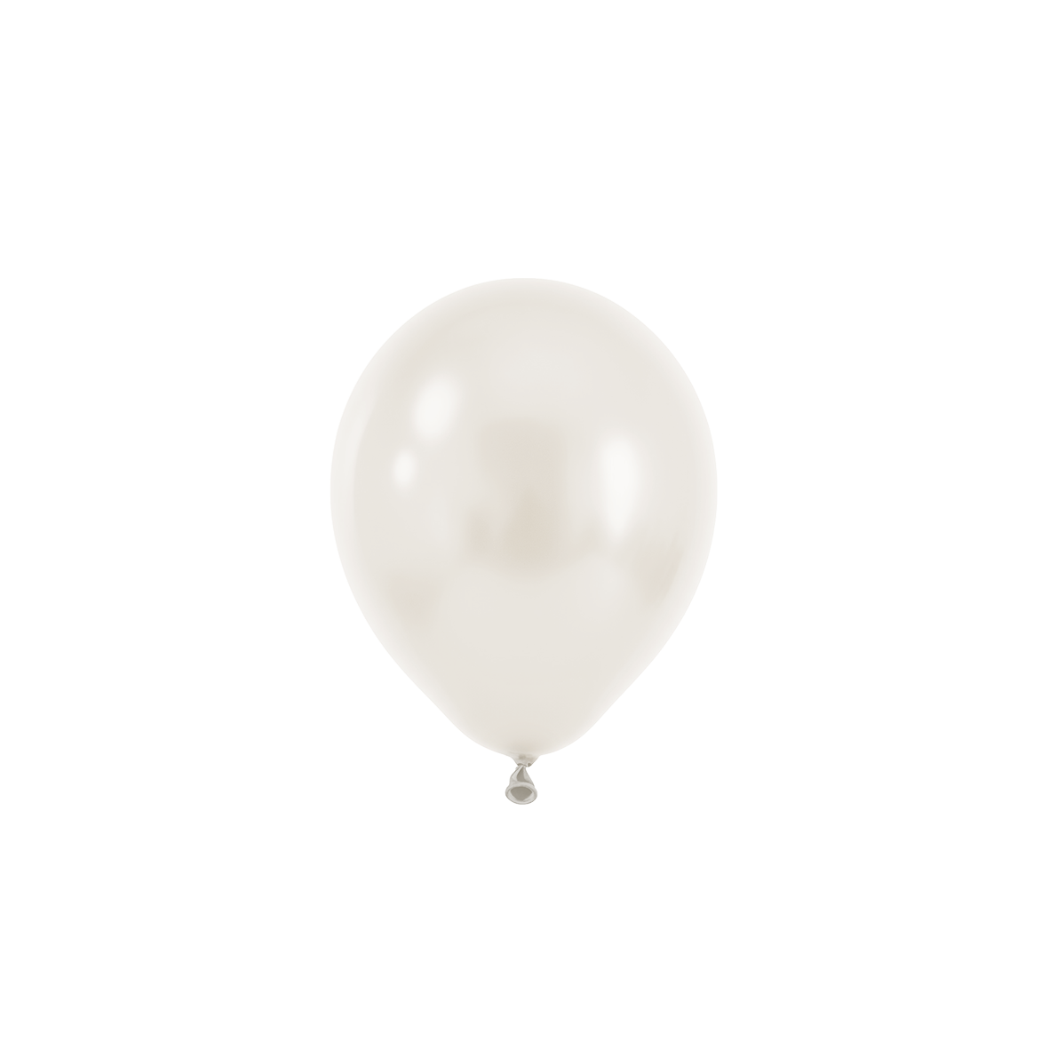 50 ballonnen - Ø 12 cm - parelmoer parel