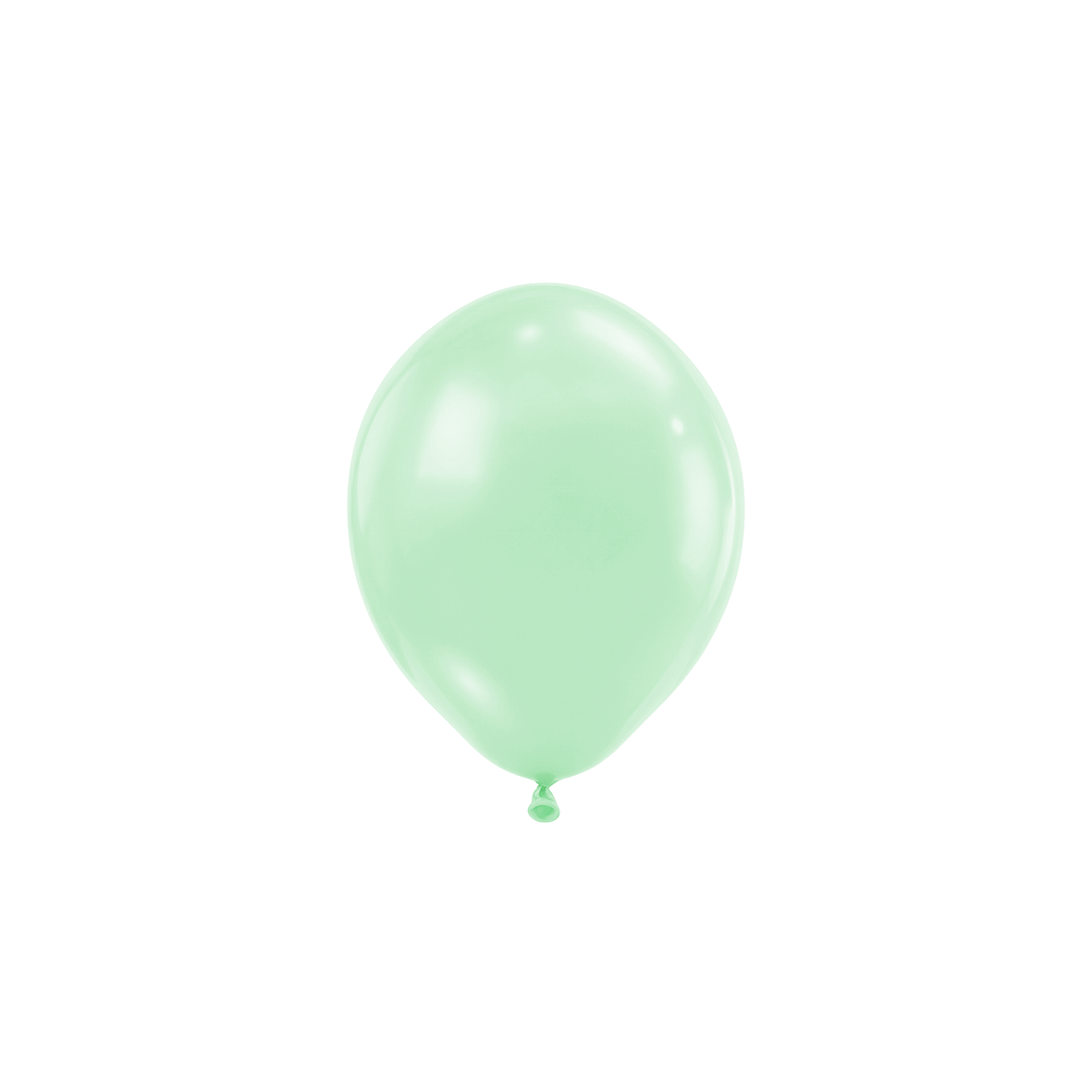 50 ballons de baudruche - Ø12 cm - Vert mat pastel