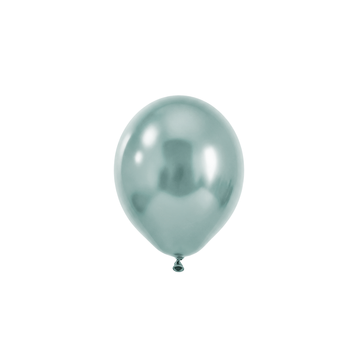 50 ballons - Ø 12 cm - vert menthe soyeux