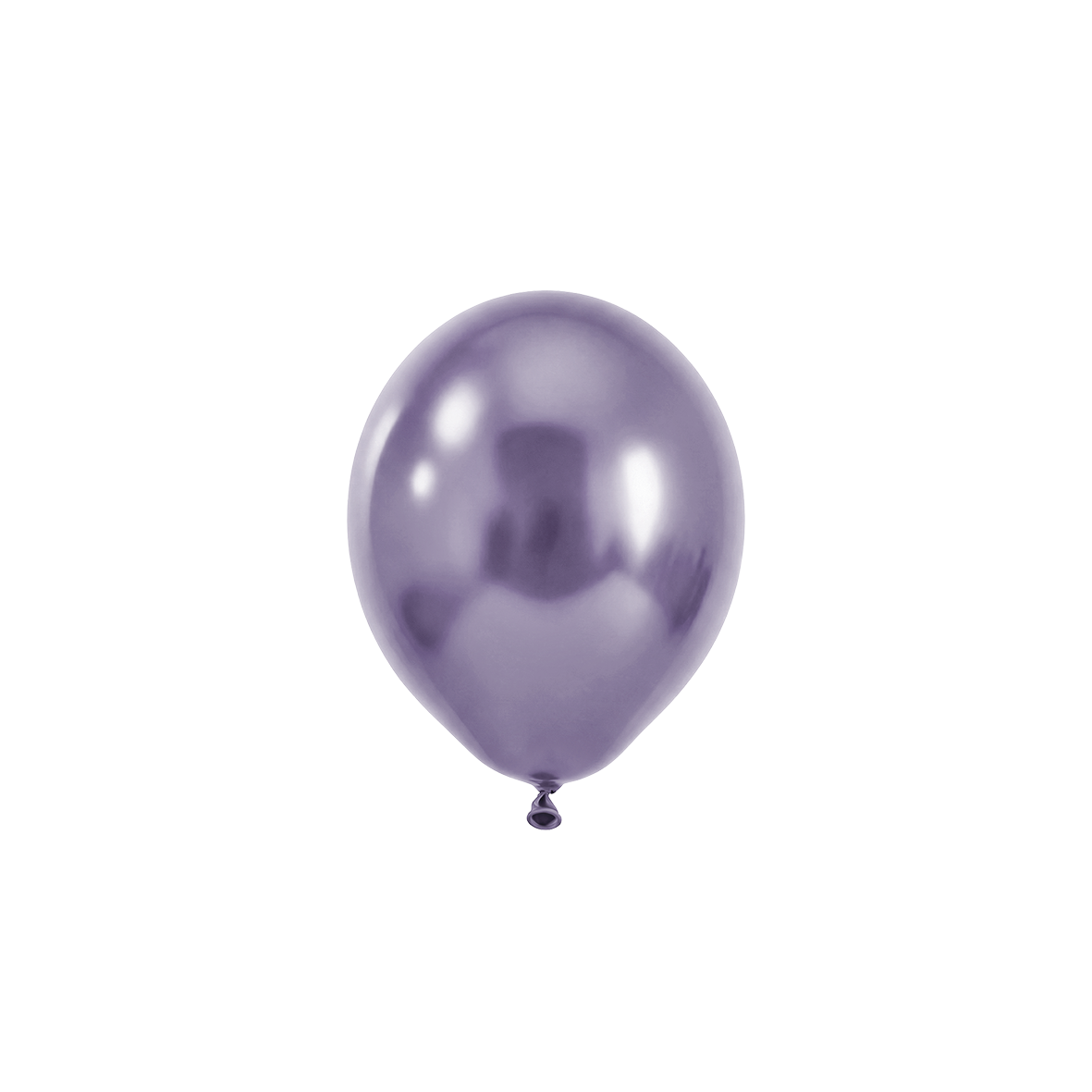50 Ballons - Ø12 cm - Améthyste Claire Soyeux
