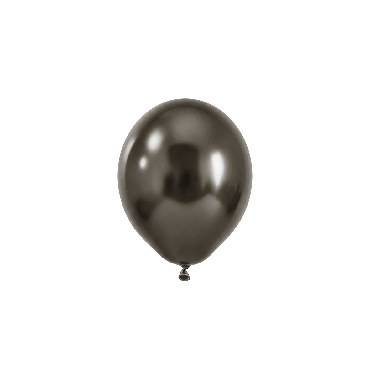 50 ballons - Ø12 cm - Soie gris nuit