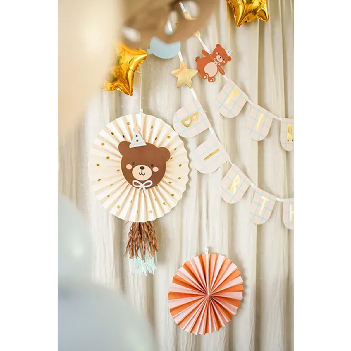 2 rosaces décoratives - Ours