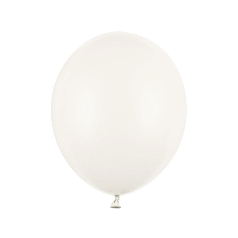 100 ballonnen - Ø 27cm - Pastel oudwit