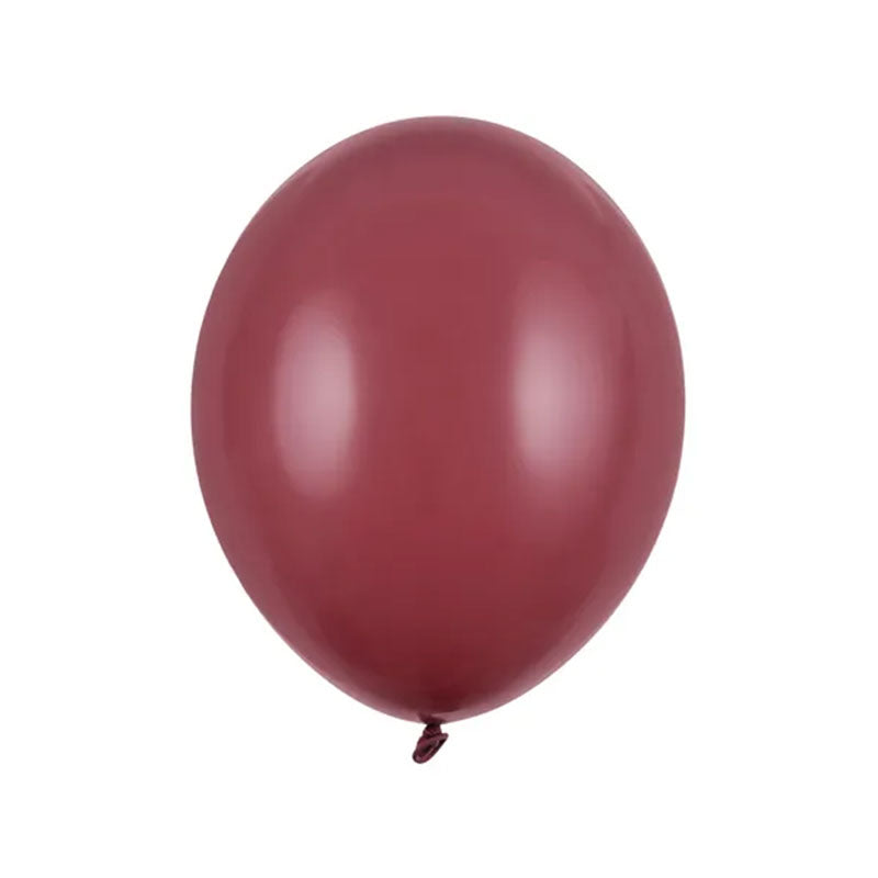 100 ballons de baudruche - Ø 27cm - Prune Pastel