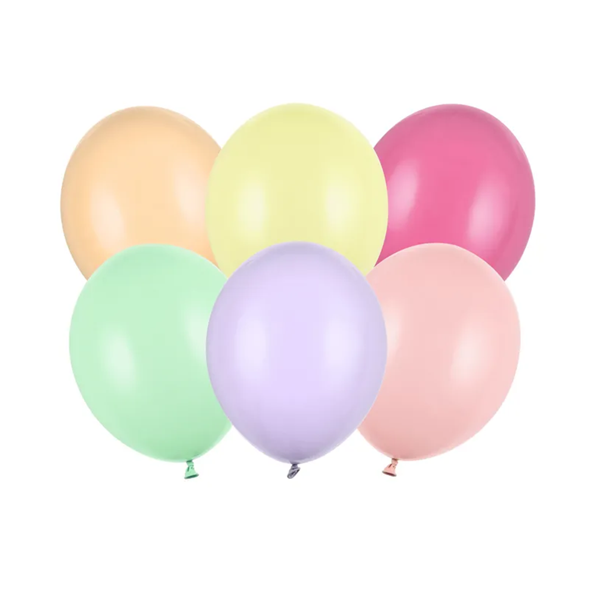 100 Ballonnen - Ø 30cm - Pastel - Mix