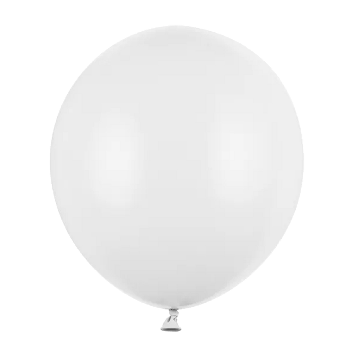 25 ballons de baudruche - Ø 43cm - Pastel Pure White