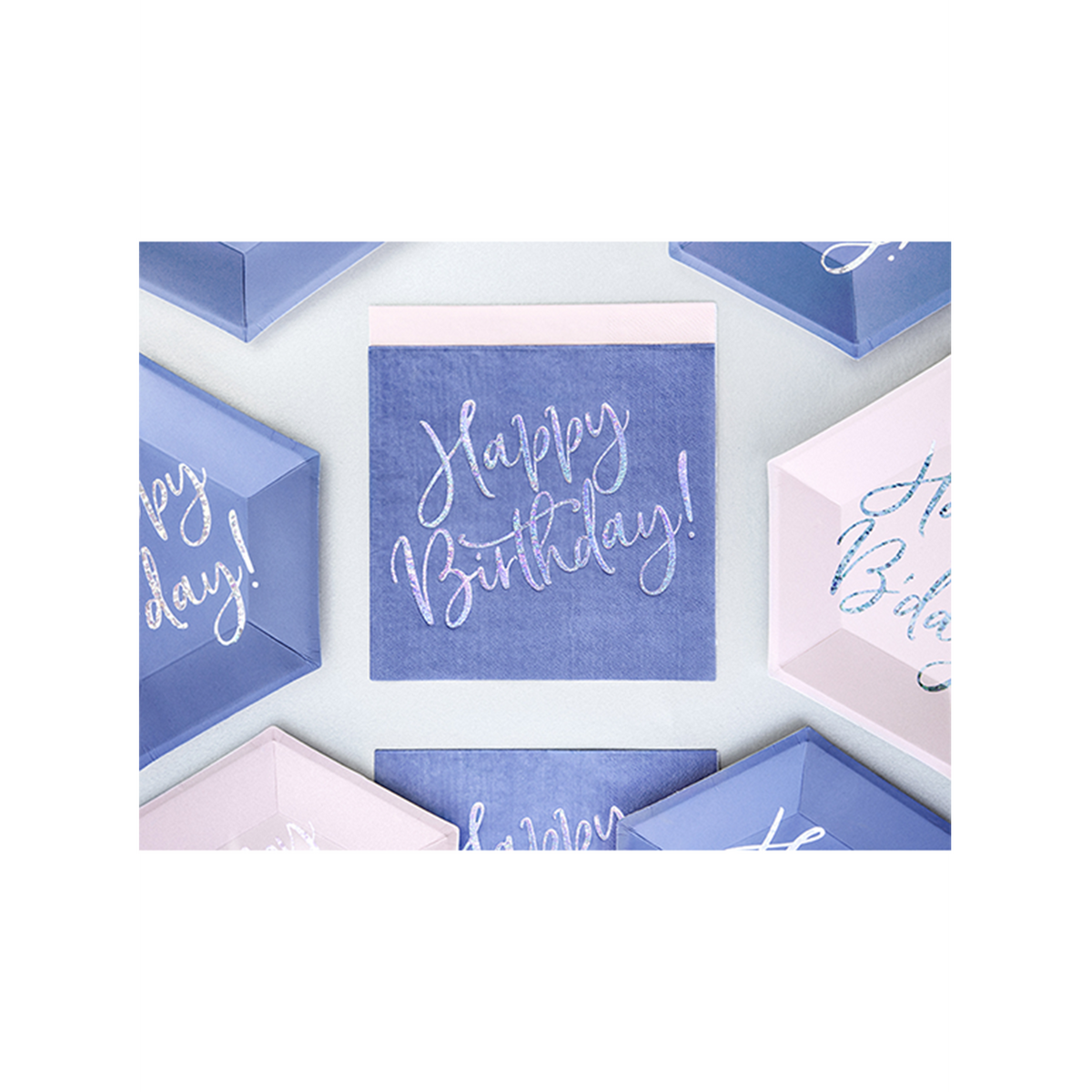 20 Servetten Trend - 33cm - Happy B'day
