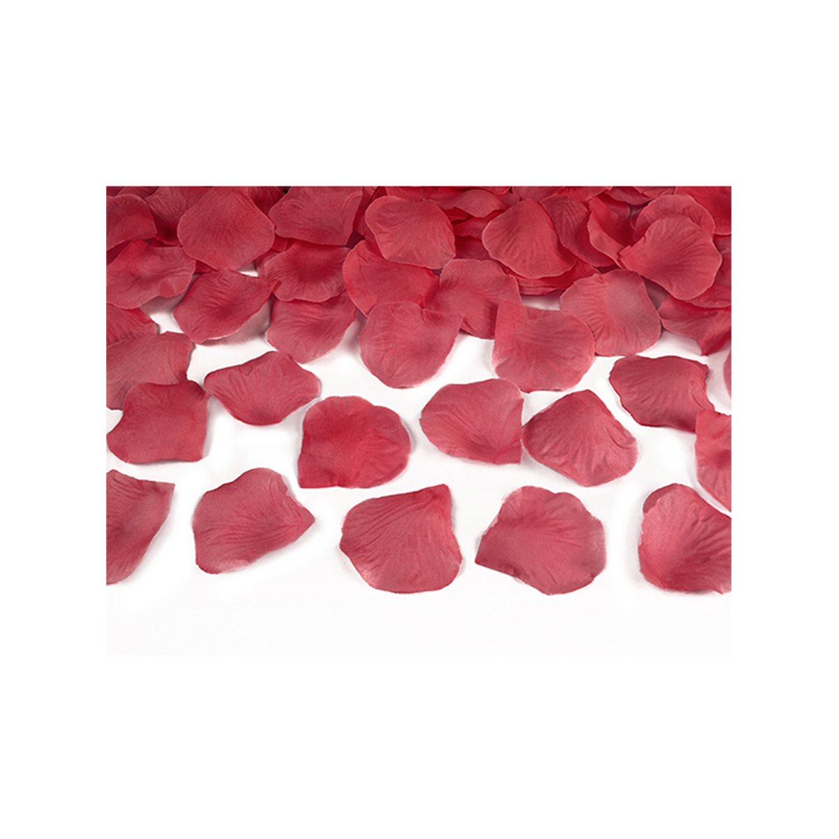 1 canon à confettis XL - 60cm - pétales de rose - Rouge