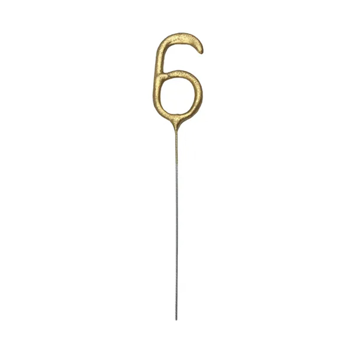 1 sterretje - Cijfer 6 - Goud