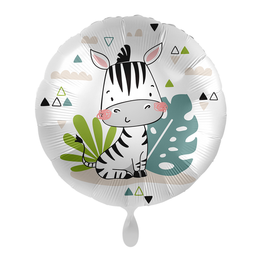 1 Ballon - Zèbre Jungle - UNI