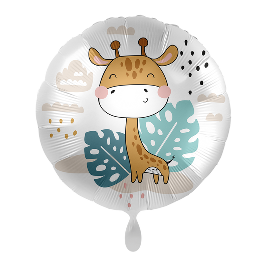 1 Ballon - Girafe de la Jungle - UNIQUE