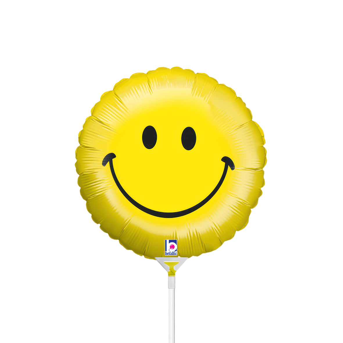 10 mini-ballonnen gevuld met lucht - Smiley gezicht (onverpakt)