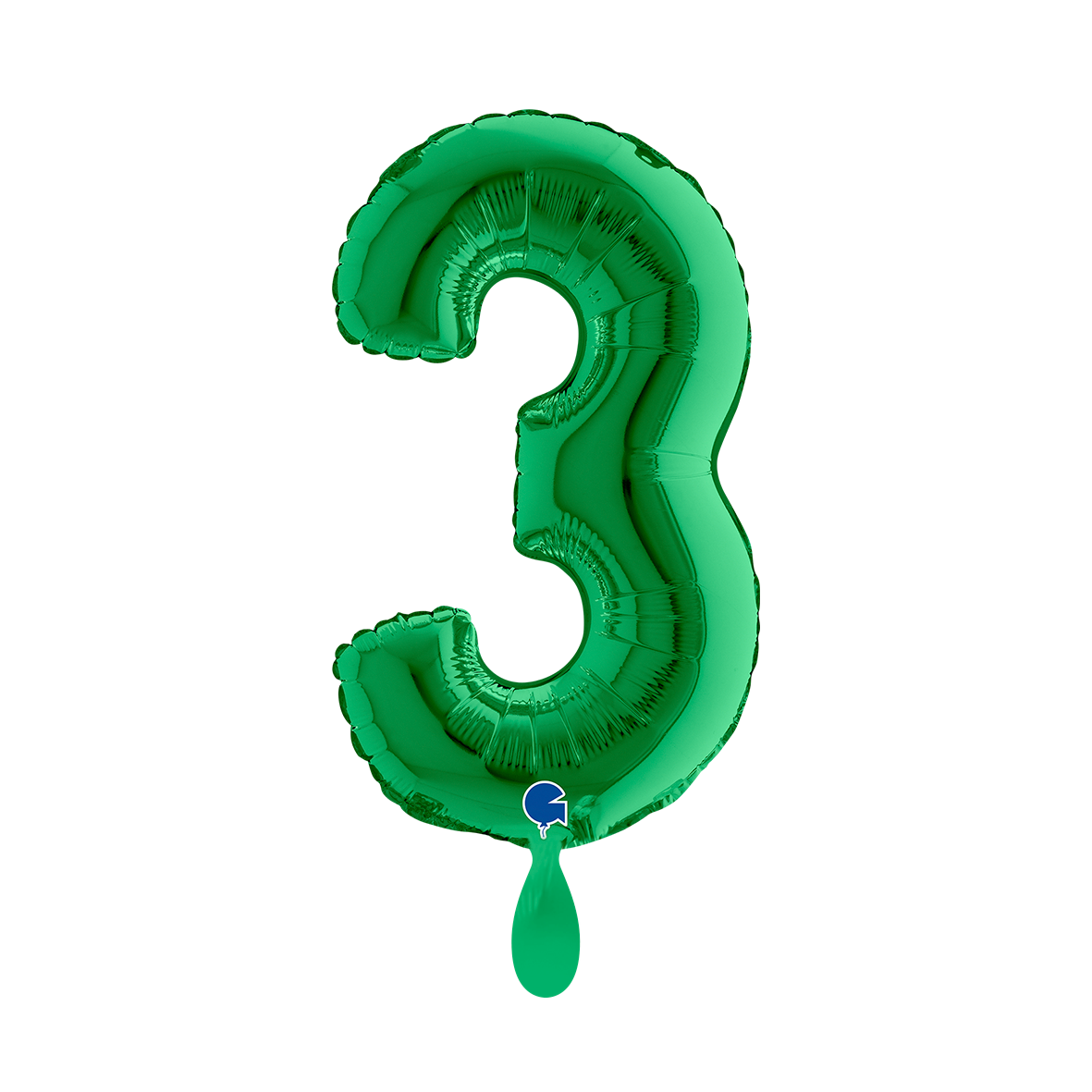 1 Ballon XS - Nummer 3 - Groen