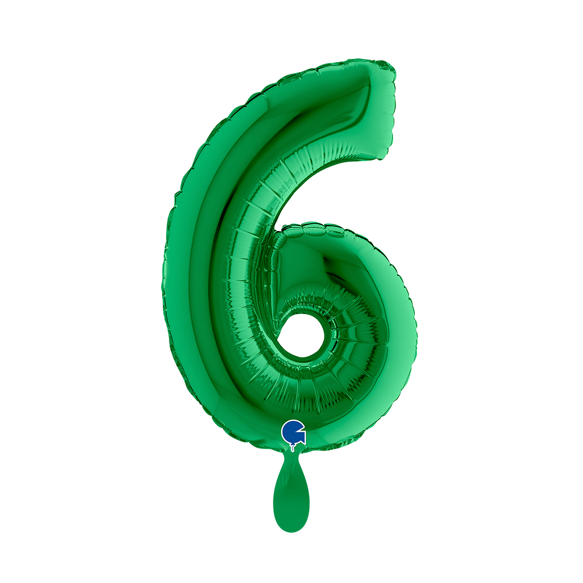 1 Ballon XS - Nummer 6 - Groen