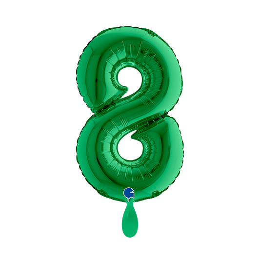 1 Ballon XS - Numéro 8 - Vert