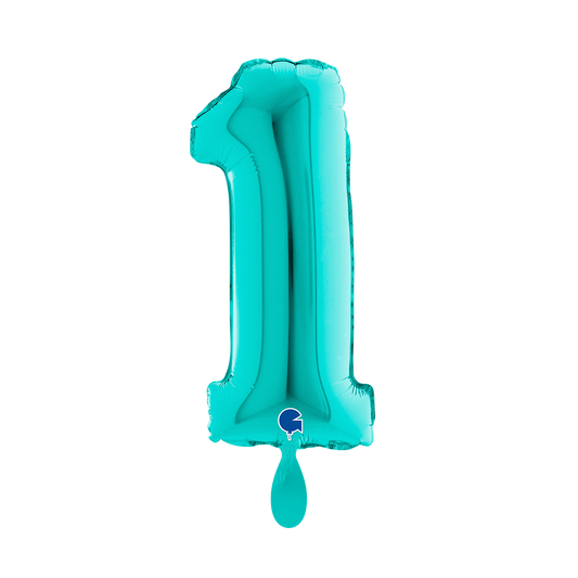 1 Ballon XS - Nummer 1 - Tiffany