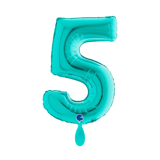 1 Ballon XS - Nummer 5 - Tiffany