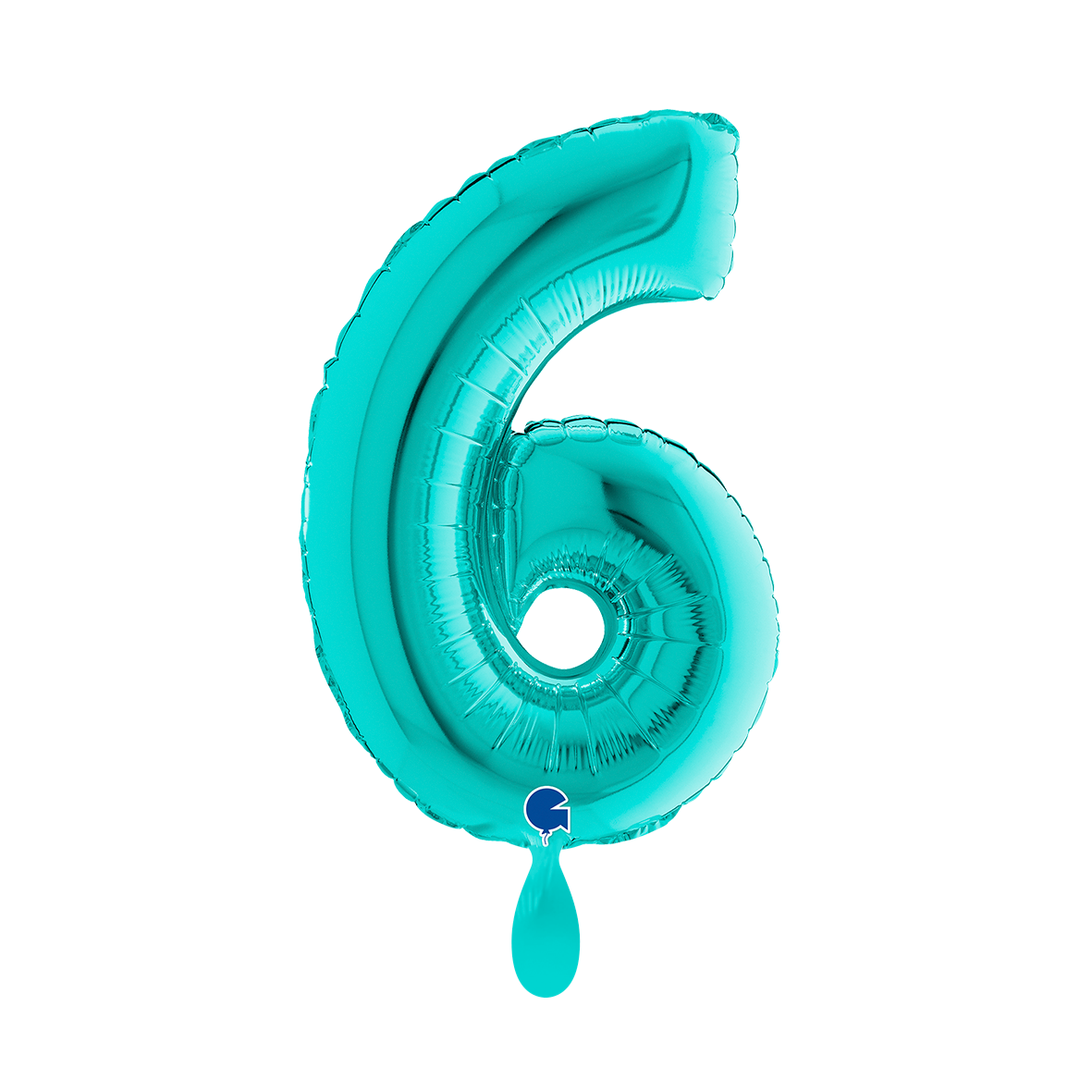 1 ballon XS - chiffre 6 - Tiffany