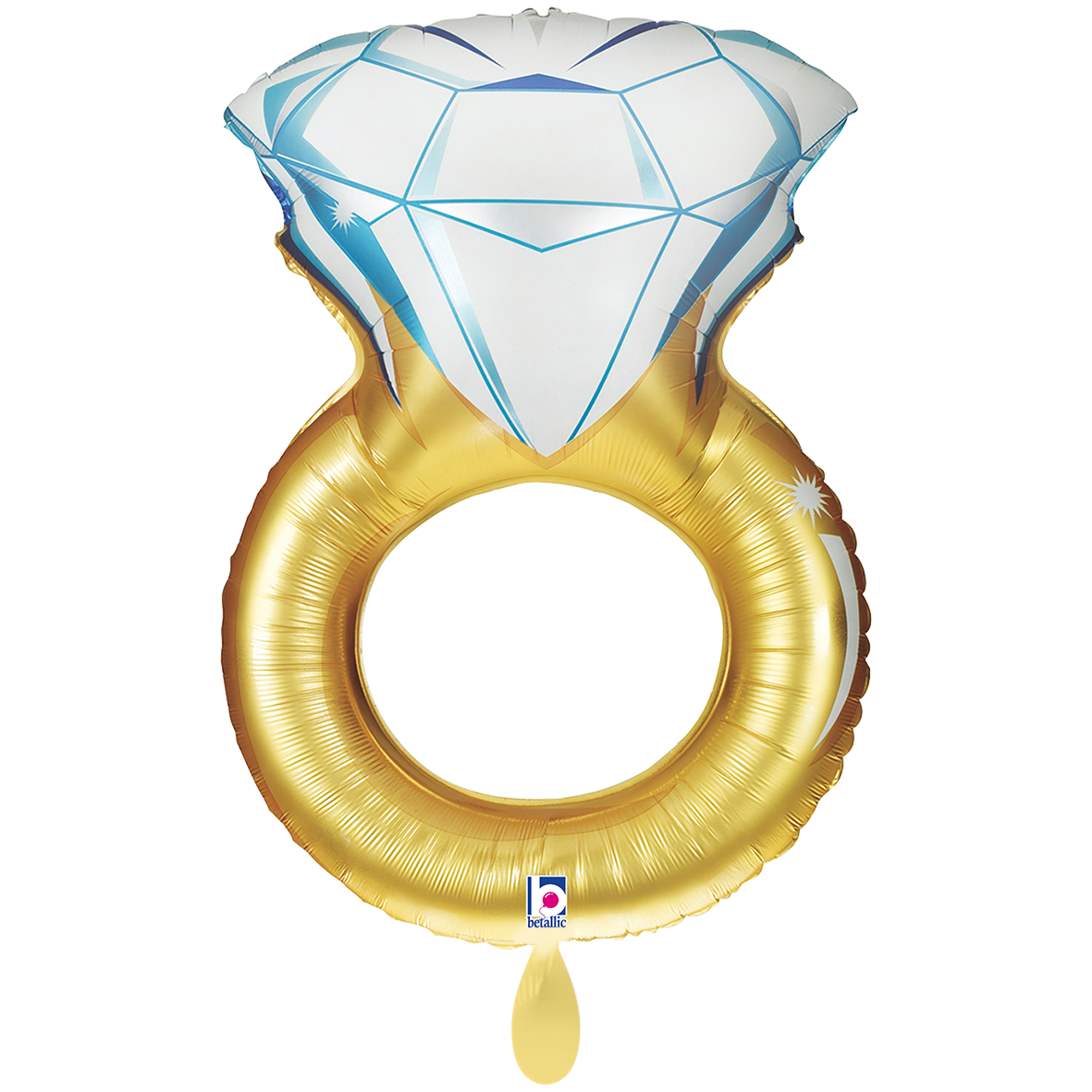 1 Ballon XXL - Bague de mariage
