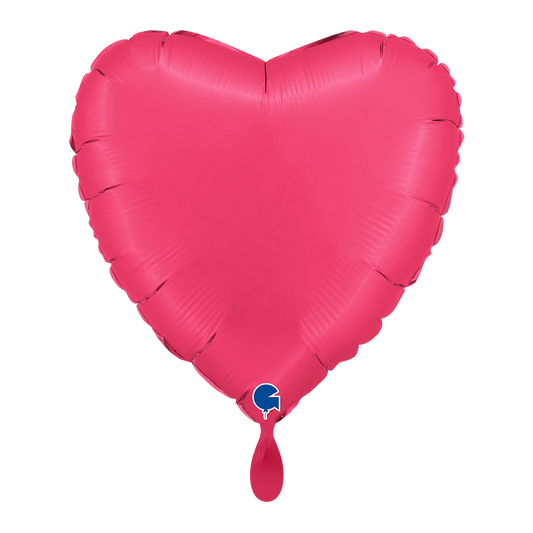 1 ballon - Cœur - Rouge à lèvres satiné