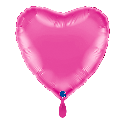 1 Ballon - Cœur - Fushia