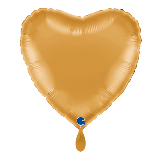 1 Ballon - Cœur - Or couchant