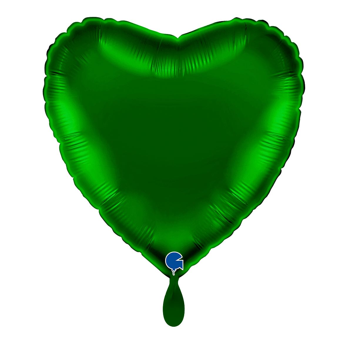 1 Ballon - Cœur - Vert foncé