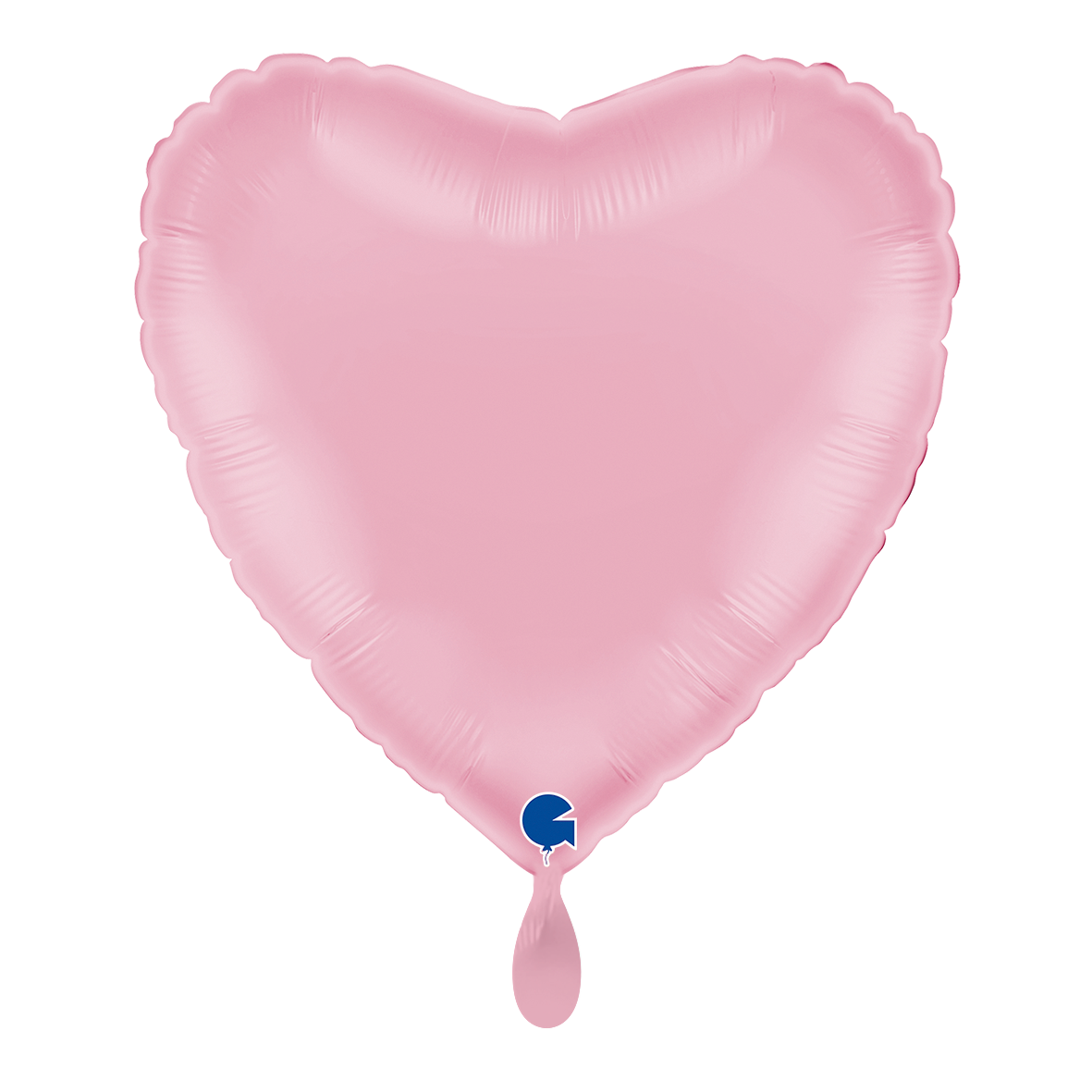 1 Ballon - Cœur - Rose pastel