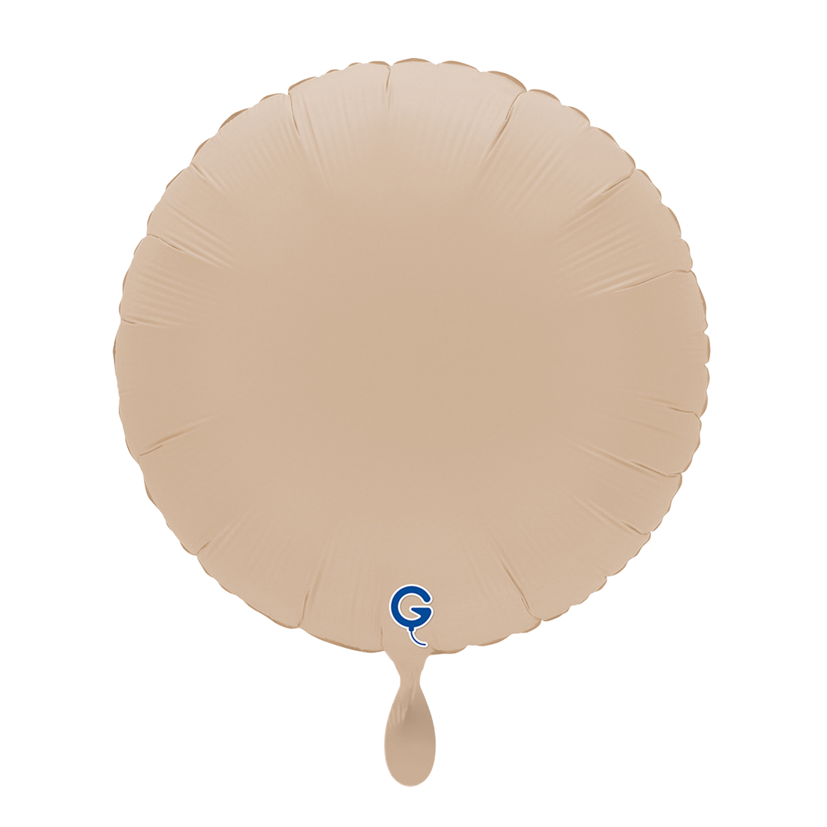 1 Ballon - Rond - Mat Doux Cappuccino