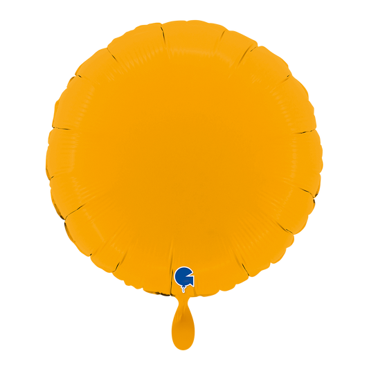 1 Ballon - Rond - Moutarde mat