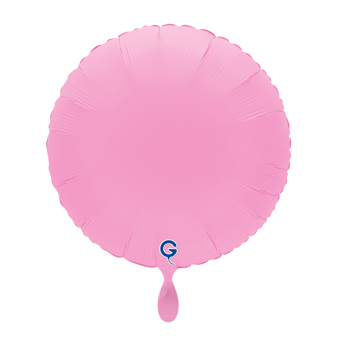 1 Ballon - Rond - Rose Sakura Mat Doux