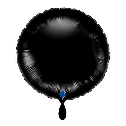 1 Ballon - Rond - Zwart