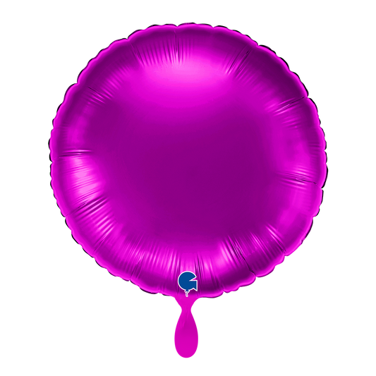 1 Ballon - Rond - Paars