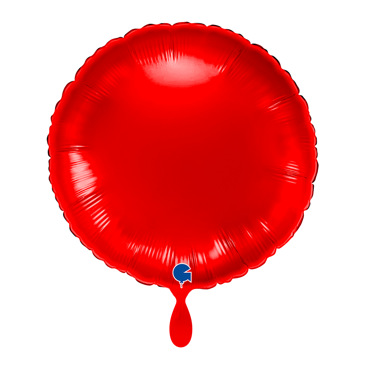 1 Ballon - Rond - Rood