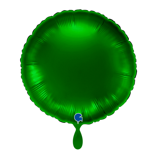 1 Ballon - Rond - Vert Foncé