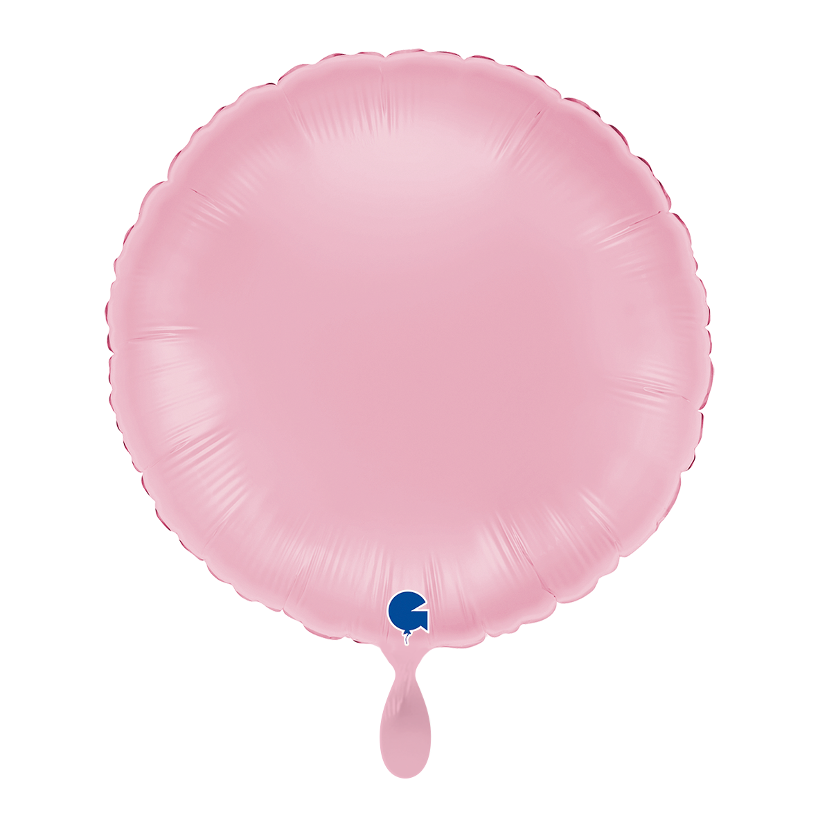 1 Ballon - Rond - Rose Pastel