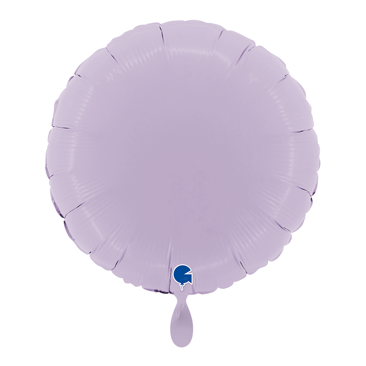 1 Ballon - Rond - Mat lila