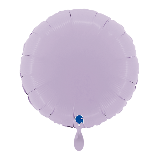 1 Ballon - Rond - Mat lila