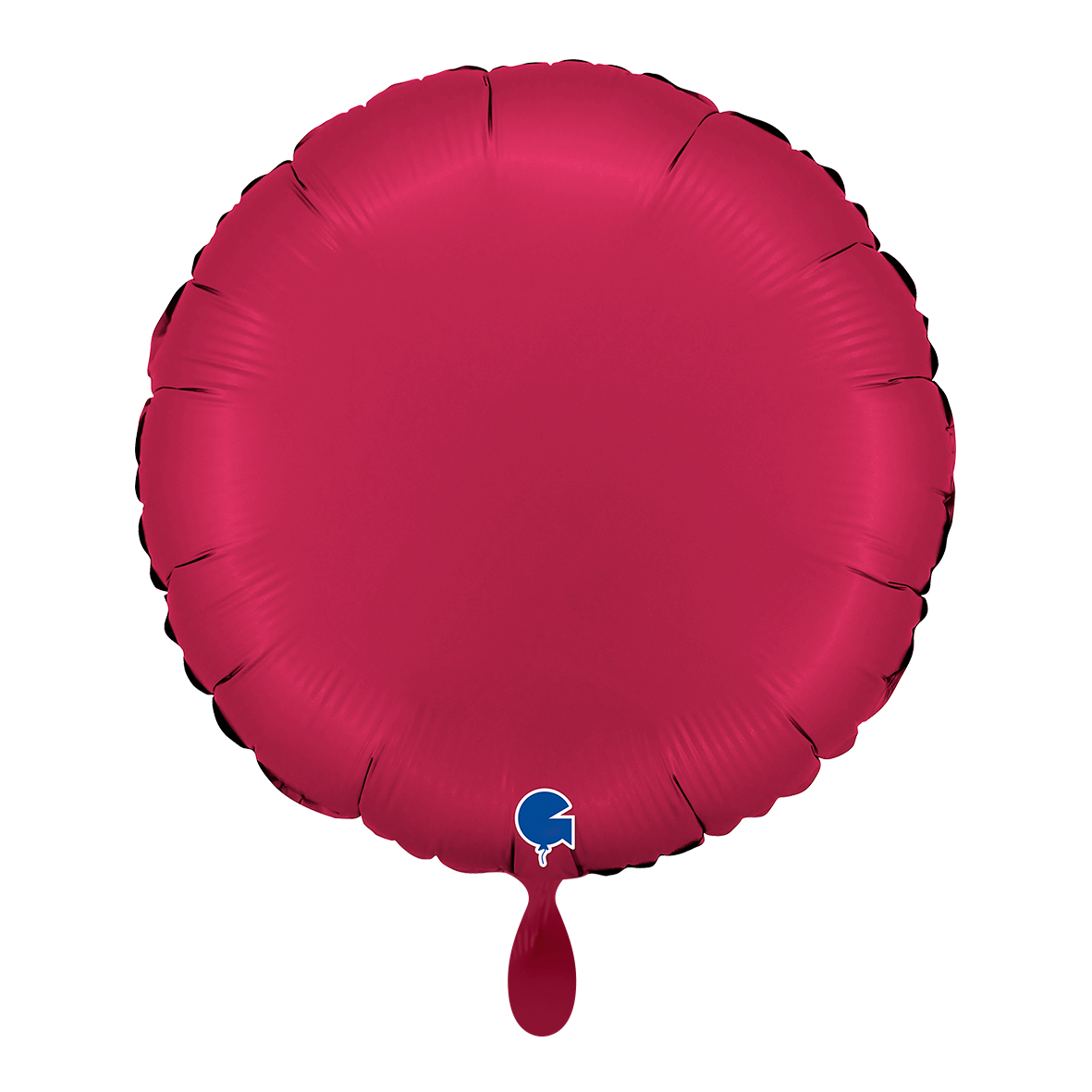 1 Ballon - Rond - Satin Cherry