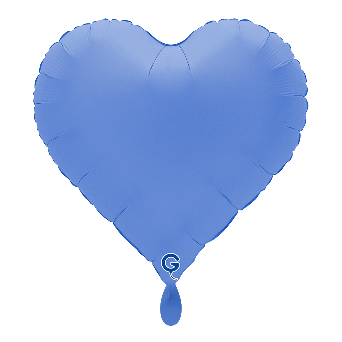 1 Ballon – Hart – Zacht Mat Lotusblauw