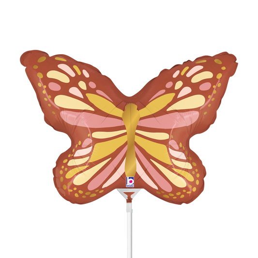 10 Miniballonnen Luchtgevuld - Boho Butterfly (Onverpakt)
