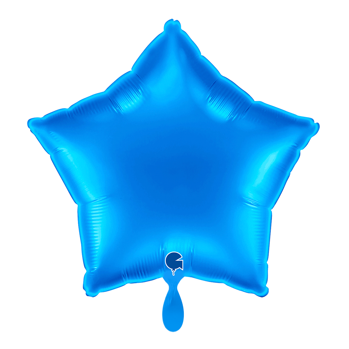 1 Ballon - Ster - Blauw