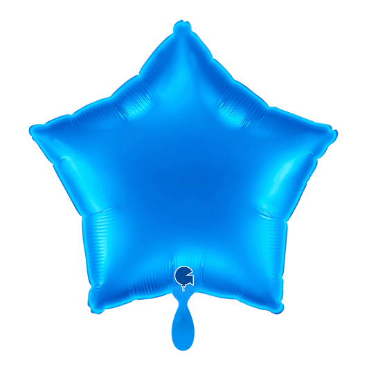 1 Ballon - Étoile - Bleu