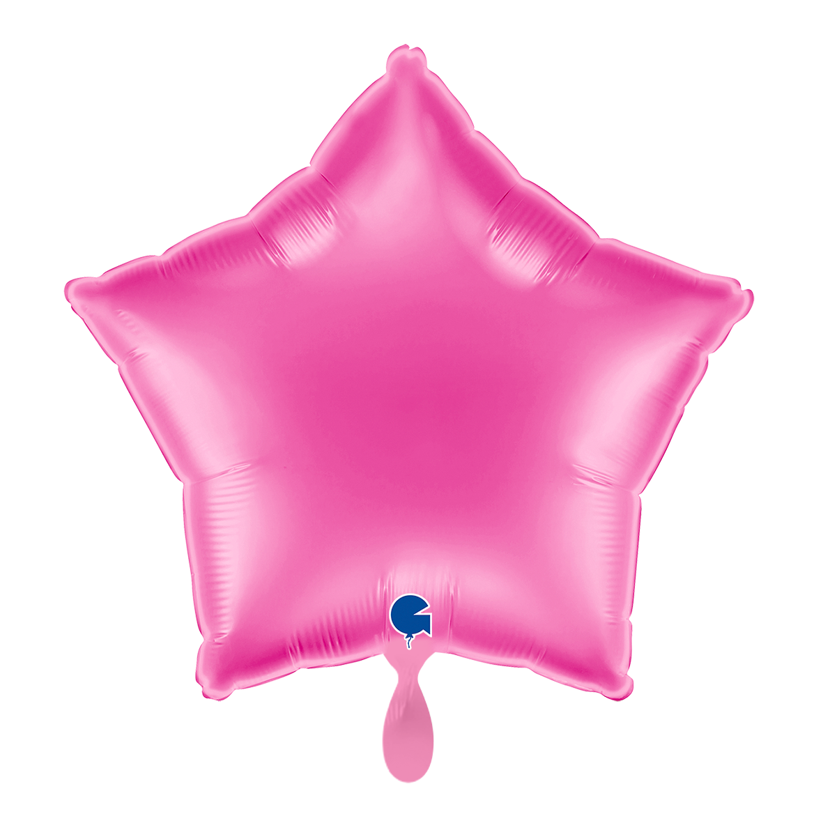 1 Ballon - Étoile - Fuxia
