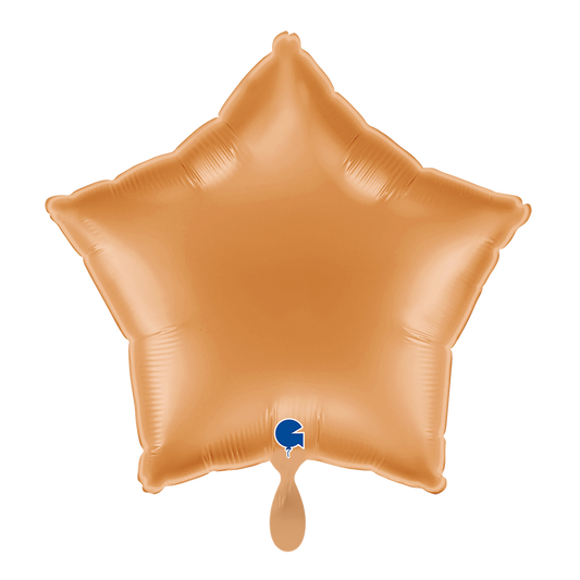 1 Ballon - Étoile - Or crépusculaire