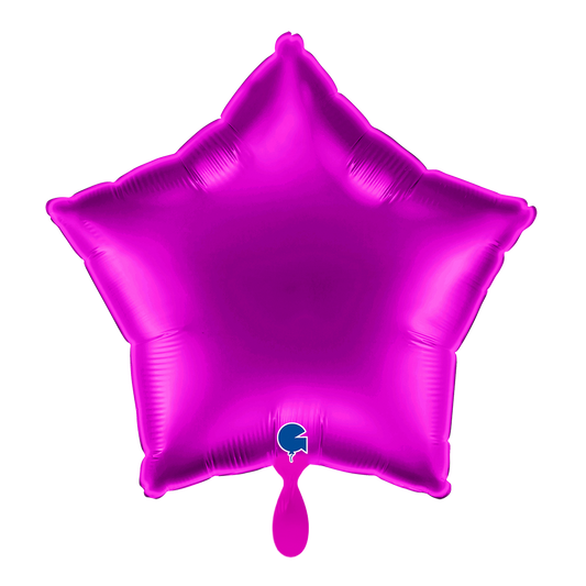 1 Ballon - Étoile - Violet
