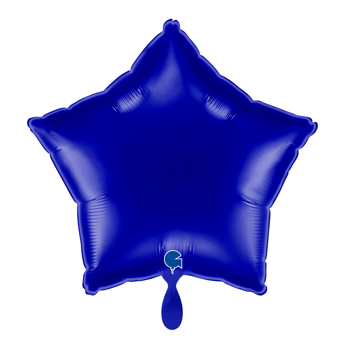 1 ballon - étoile - bleu capri