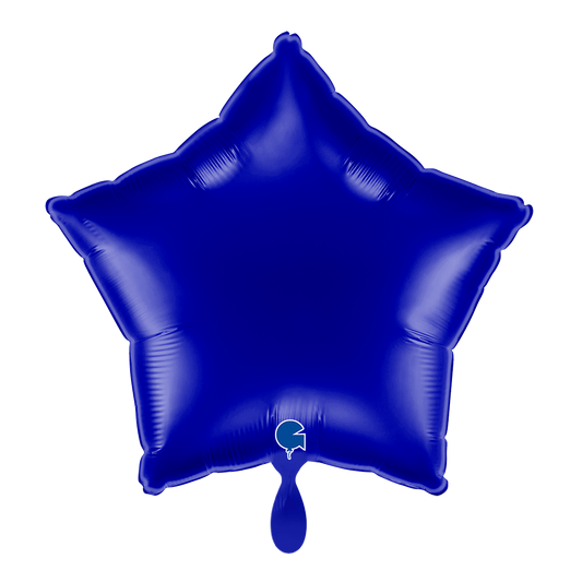 1 Ballon - Stern - Blau Capri